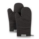 Conjunto de luvas de forno KitchenAid Asteroid Black 7x12,5 cm 2 peças