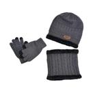 Conjunto De Luvas E Cachecol Com Forro De Pelúcia Para Crianças, Gorro Quente De Inverno, Protetor Conjunto De Luvas E Cachecol Com Forro De Pelúcia Para Crianças, Gorro Quente De Inverno, Protetor
