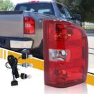 Conjunto de luz traseira Chevy Silverado compatível com CLERYYE