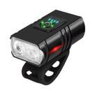 Conjunto De Luzes LED Para Bicicleta Recarregáveis Por USB 1000LM Com Sensor Inteligente, Luzes