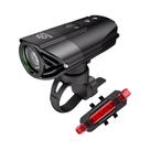 Conjunto De Luzes LED Recarregáveis USB Para Bicicleta BIKEONO Farol E Lanterna Traseira Para