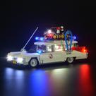 Conjunto de luzes para o modelo de blocos de construção Ecto-1 - Kit de luz LED