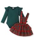 Conjunto de macacão canelado SODLON de 3 a 6 meses para meninas
