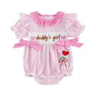 Conjunto de macacão para meninas citgeett My First Fathers Day Conjunto de macacão para meninas citgeett My First Fathers Day