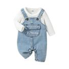 Conjunto De Macacões De Manga Longa Para Bebês Meninos E Meninas, Moda Para Todas as Estações, 2 Conjunto De Macacões De Manga Longa Para Bebês Meninos E Meninas, Moda Para Todas as Estações, 2