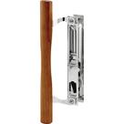 Conjunto de maçanetas deslizantes PRIME-LINE C 1148 Chrome Wood Conjunto de maçanetas deslizantes PRIME-LINE C 1148 Chrome Wood
