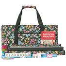 Conjunto de Mahjong americano ZGME 166 azulejos brancos com acessórios