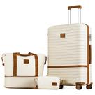 Conjunto de Mala Rígida Joyway 71cm - 3 Peças com Rodas Giratórias