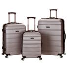 Conjunto de Mala Rockland Melbourne Hardside - 3 Peças Expansíveis