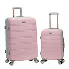 Conjunto de Mala Rockland Melbourne Hardside Expansível com Rodinhas - 2 Peças