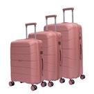 Conjunto de malas de viagem polipropileno PMG Barcelona Swiss Move Conjunto de malas de viagem polipropileno PMG Barcelona Swiss Move