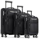 Conjunto de Malas SHOWKOO 3 Peças Softside Expansível com Cadeado TSA Conjunto de Malas SHOWKOO 3 Peças Softside Expansível com Cadeado TSA