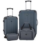 Conjunto de malas Travellers Club Midtown Hardside - 4 peças - Cor Slate Conjunto de malas Travellers Club Midtown Hardside - 4 peças - Cor Slate