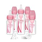 Conjunto de mamadeiras Dr. Brown's Options Pink 250ml/120ml
