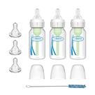 Conjunto de Mamadeiras Dr. Brown's Preemie Flow 120 ml 3 Peças