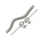 Conjunto de mangueiras bmotiontech ISO-KF KF25 Corrugado Flexível Bellow