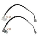 Conjunto de Mangueiras de Freio Dianteiras TRQ para Chrysler PT Cruiser 2001-2009 Conjunto de Mangueiras de Freio Dianteiras TRQ para Chrysler PT Cruiser 2001-2009