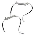 Conjunto de mangueiras de freio TRQ Front compatível com Dodge Dakota Durango Conjunto de mangueiras de freio TRQ Front compatível com Dodge Dakota Durango