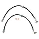 Conjunto de mangueiras de freio TRQ Front compatível com Nissan Sentra 2000-2006 Conjunto de mangueiras de freio TRQ Front compatível com Nissan Sentra 2000-2006