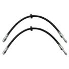 Conjunto de mangueiras de freio TRQ Front compatível com Volvo V70 XC70