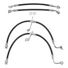 Conjunto de Mangueiras de Freio TRQ para Kia Optima 2011-2015