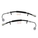 Conjunto de mangueiras de freio TRQ Rear compatível com 11-16 Town & Country