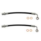 Conjunto de mangueiras de freio TRQ Rear compatível com Subaru Baja Legacy Conjunto de mangueiras de freio TRQ Rear compatível com Subaru Baja Legacy