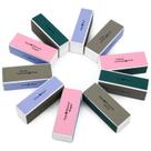 Conjunto de manicure colorido de 10 peças Nail Buffer Block AHIER de 4 vias