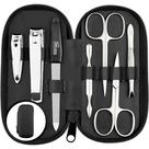 Conjunto de manicure MarquS Solingen Alemanha 7 peças de aço inoxidável