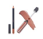 Conjunto de maquiagem com batom líquido fosco e delineador labial 7mL