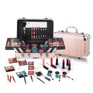 Conjunto de maquiagem Hot Sugar All In One para meninas adolescentes com espelho rosa