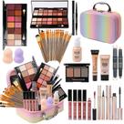 Conjunto de maquiagem MTDXILTAI Rainbow Makeup Kit com estojo para meninas