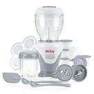 Conjunto de máquina de comida para bebês Nuby Mighty Blender com livro de receitas de 22 unidades