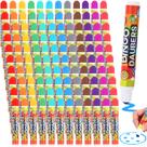 Conjunto de marcadores de pontos Bingo Daubers, pacote Crtiin 120, cores misturadas