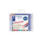 Conjunto de marcadores Staedtler Double Ended Calligraphy Duo 12 cores