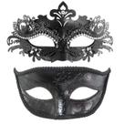 Conjunto de máscaras de máscaras Coddsmz Venetian Party Halloween Coddsmz