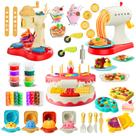 Conjunto de Massinha Colorida Rodsucs 4 em 1 para Criação na Cozinha Conjunto de Massinha Colorida Rodsucs 4 em 1 para Criação na Cozinha