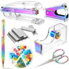 Conjunto de material de escritório Kit de acessórios de mesa Outus Acrylic Conjunto de material de escritório Kit de acessórios de mesa Outus Acrylic