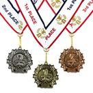 Conjunto de Medalhas All Quality para 1º, 2º e 3º Lugar - 3 Peças