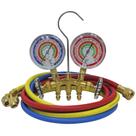 Conjunto de Medidores Coletores Mastercool 59161 - 2 Vias com Medidores de 3 1/8"