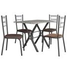 Conjunto de Mesa 4 Cadeiras Santiago Fabone