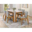 Conjunto de Mesa com 6 Cadeiras Opera
