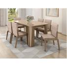 Conjunto de Mesa com 6 Cadeiras Opera