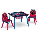 Conjunto de mesa Delta Children Marvel Spider Man com armazenamento Conjunto de mesa Delta Children Marvel Spider Man com armazenamento