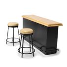 Conjunto de mesa e cadeiras de bar Cutemini em miniatura para móveis de casa de bonecas Conjunto de mesa e cadeiras de bar Cutemini em miniatura para móveis de casa de bonecas