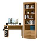 Conjunto de Mesa Gamer e Livreiro Paraná Freijó Conjunto de Mesa Gamer e Livreiro Paraná Freijó