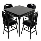 Conjunto de Mesa Jantar Laminado com 4 cadeiras - DG Móveis