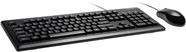 Conjunto de mesa Kensington Mouse-in-a-Box e teclado USB com fio