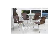Conjunto De Mesa P/jardim, Varanda, Piscina, Fibra Sintética