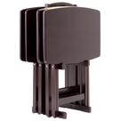 Conjunto de mesa para lanches Casafoyer Wood Dylan, 5 peças, tamanho grande Conjunto de mesa para lanches Casafoyer Wood Dylan, 5 peças, tamanho grande